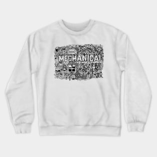 Mechanical Doodle Crewneck Sweatshirt